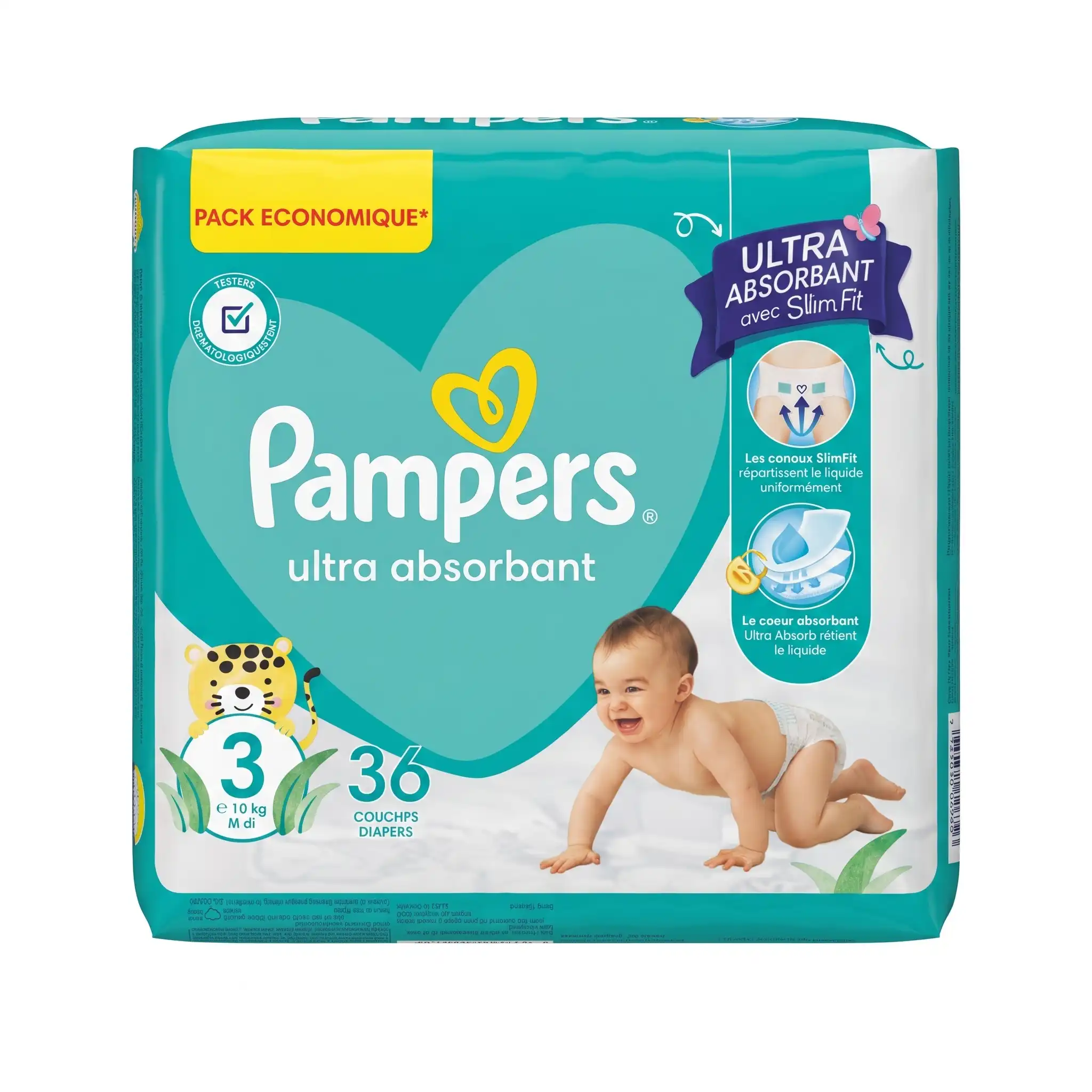 Pampers Ultra Absorbant Taille 3