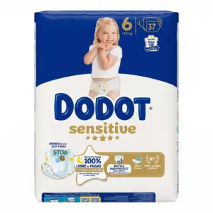 Couches Dodot Sensitive Taille 6