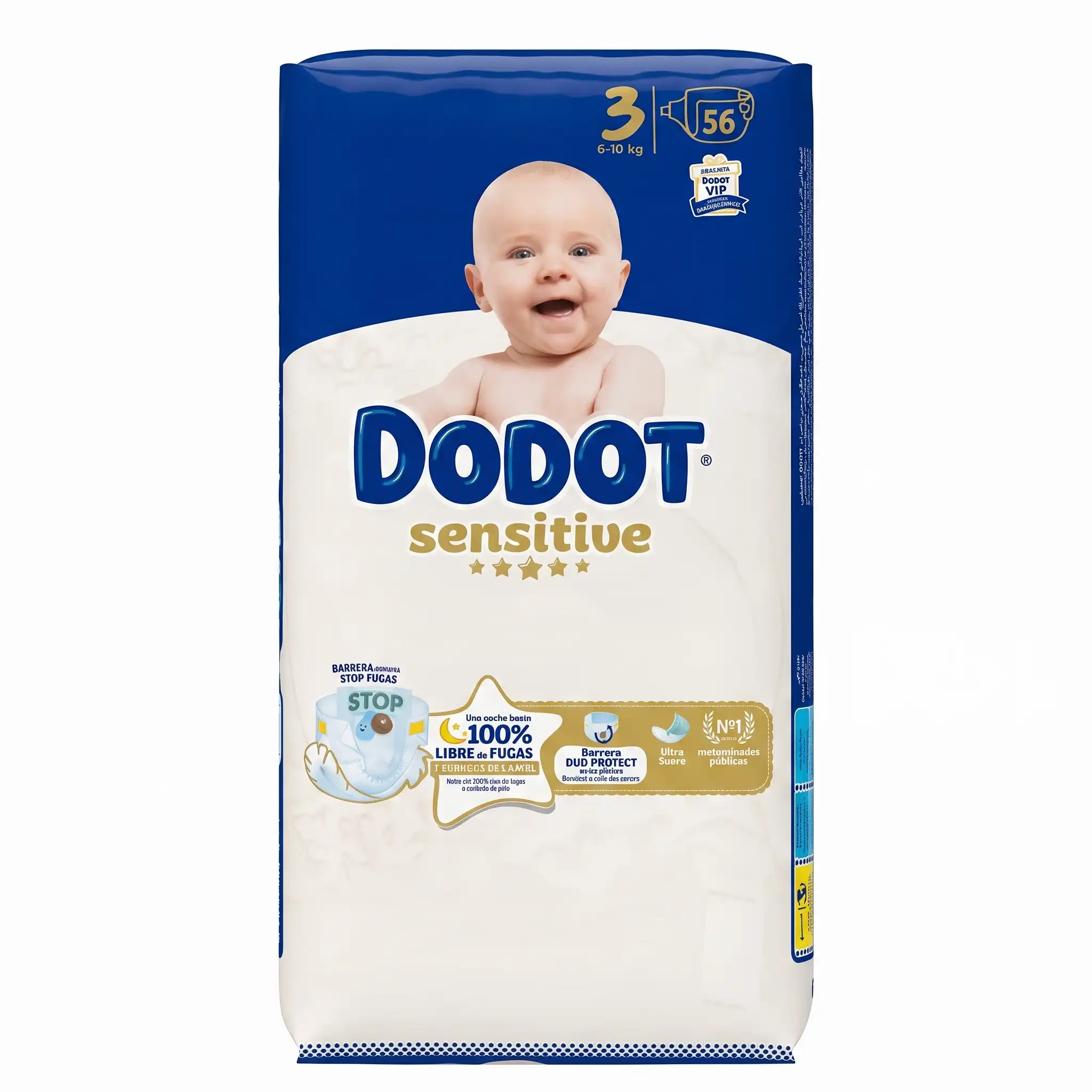 Dodot Couches Sensitive Taille 3