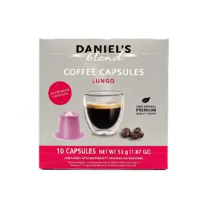 Capsules de Café Lungo Daniel's Blend