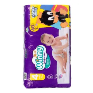 Winny bébé au sec - Couches Maxi - Taille 4